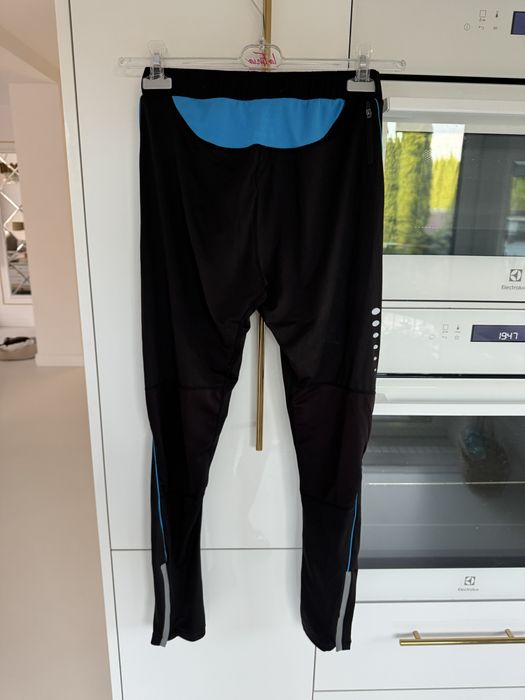 Spokey legginsy do biegania odblaski nowe L
