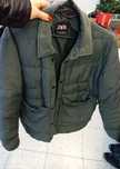 Kurtka zielona khaki pikowana Zara S