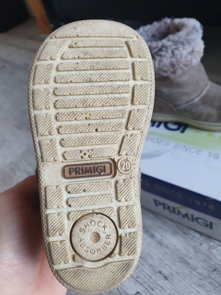 Buty zimowe ocieplane  dla dziewczynki primigi