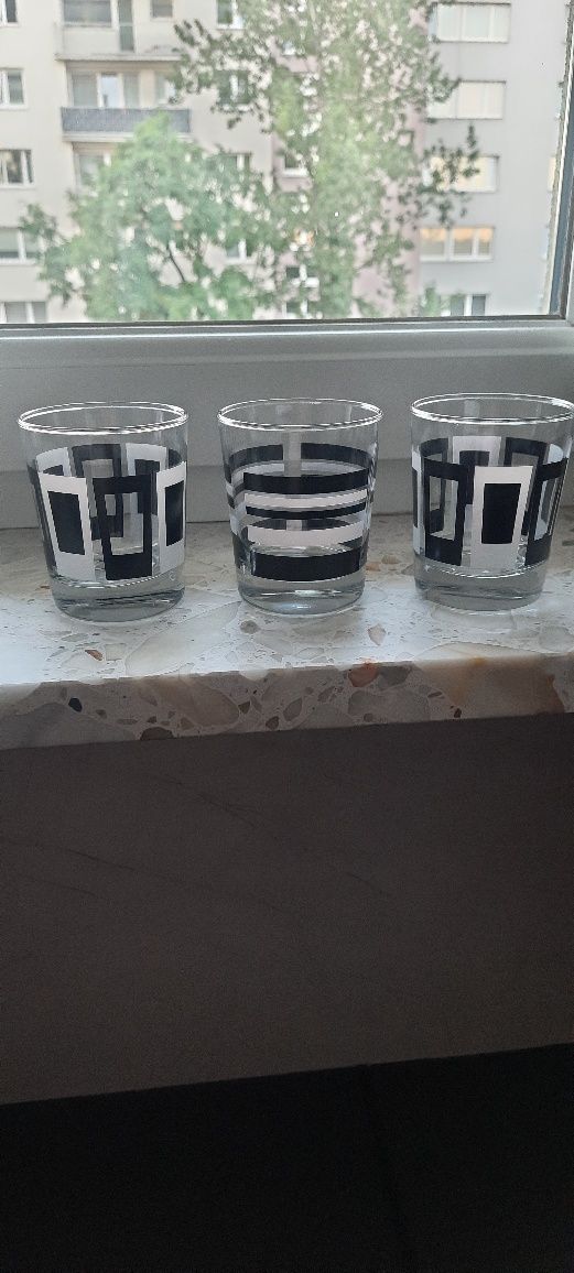 Kubki szklanki zestaw