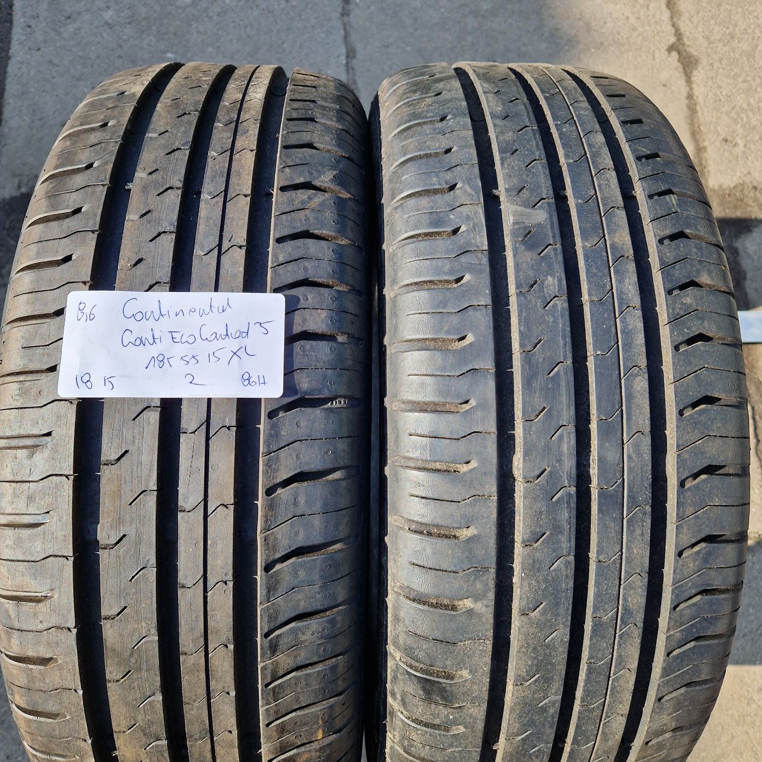 185/55/15 185/55R15 Continental 2018 lato