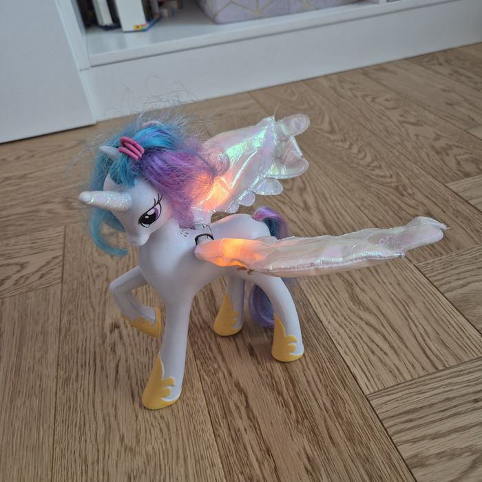Interaktywny świecący kucyk My Little Pony gra świeci