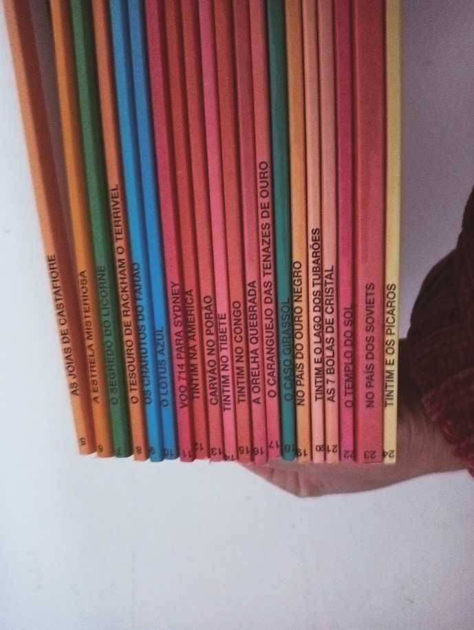 Livros Juvenil Coleção  TINTIM