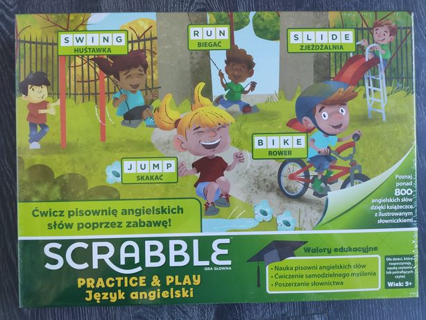Gra Scrabble Practice & Play j. angielski