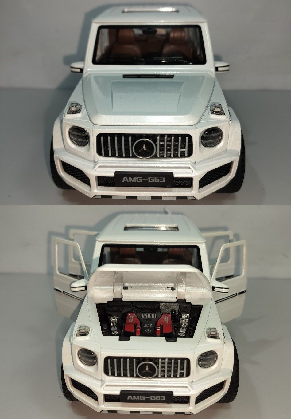 Mercedes-Benz AMG G63 модель 1:18 Металл звук свет
