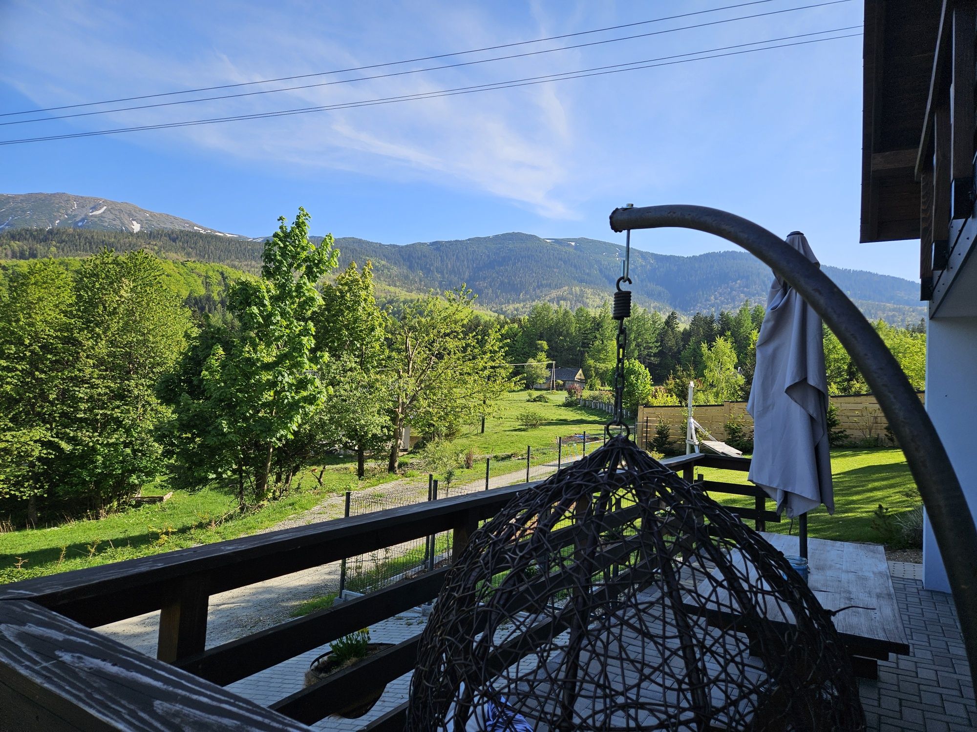 Domek Dychnij SE w Zawoi, ogrodowe SPA jacuzzi sauna