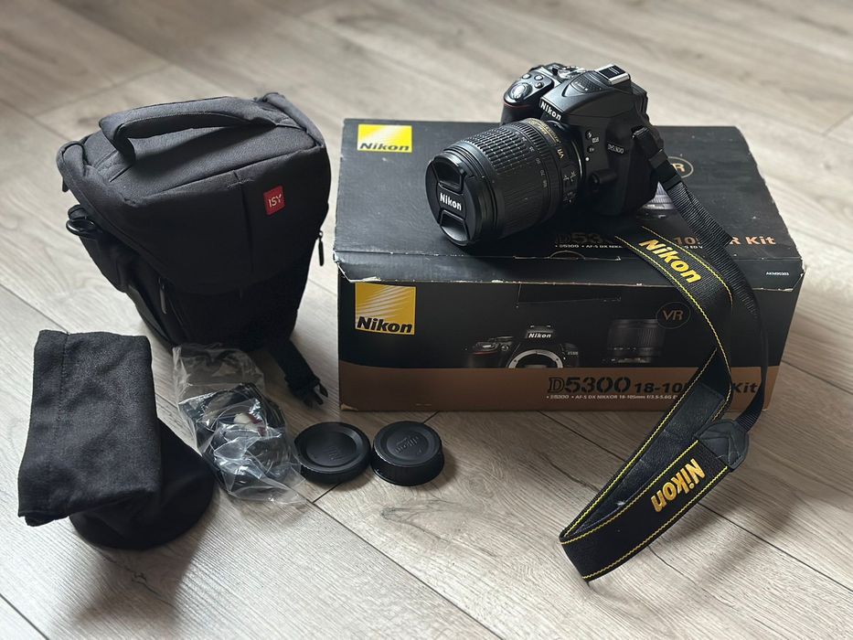 Nikon D5300 obiektyw 18-105