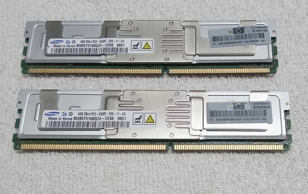 [PC Vintage] 8gb DDR2 SAMSUNG - (2x 4GB)