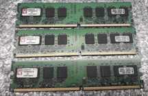 Память фирменая  Kingston DDR2 1066MHz  1ГБ