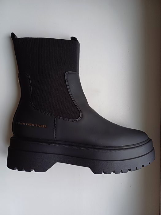 Челсі жіночі Tommy Hilfiger Chunky cleat rain р-ри 36,39,40 Оригінал
