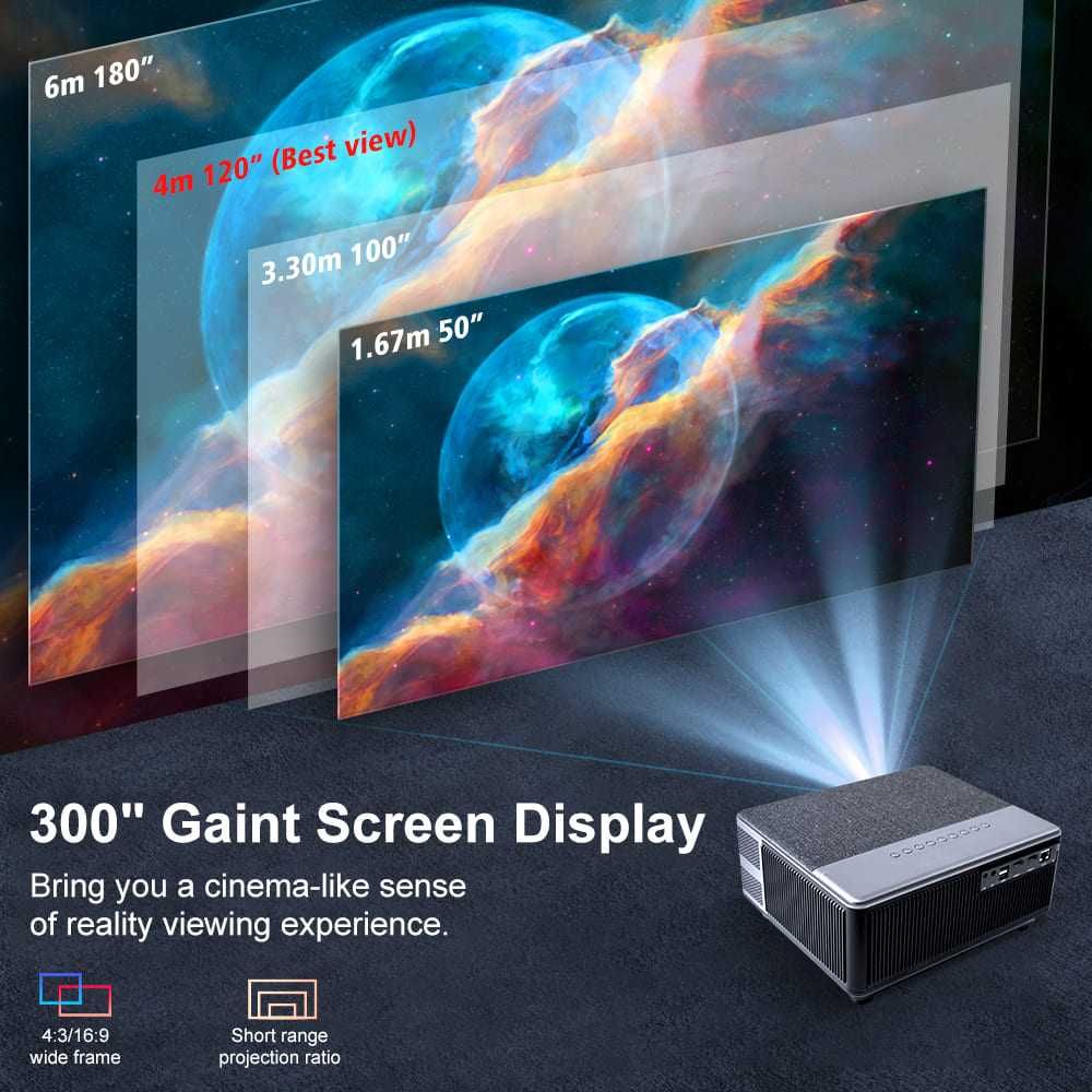 LED Full HD проектор  ThundeaL TD98 (android version) (*У наявності*)
