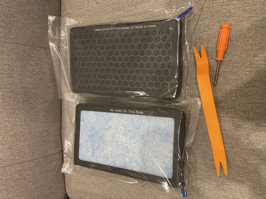 Фільтр салону Тесла 3 /Y ,фільтр салону Tesla Y/3