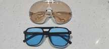 Viral Okulary gogle transparentne hit insta moda unisex