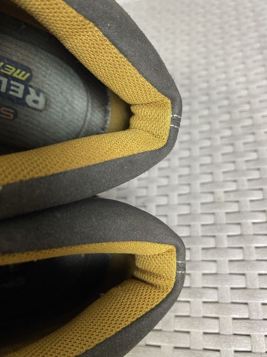 Skechers Relaxed Fit ботинки 45 размер кожаные коричневые оригинал