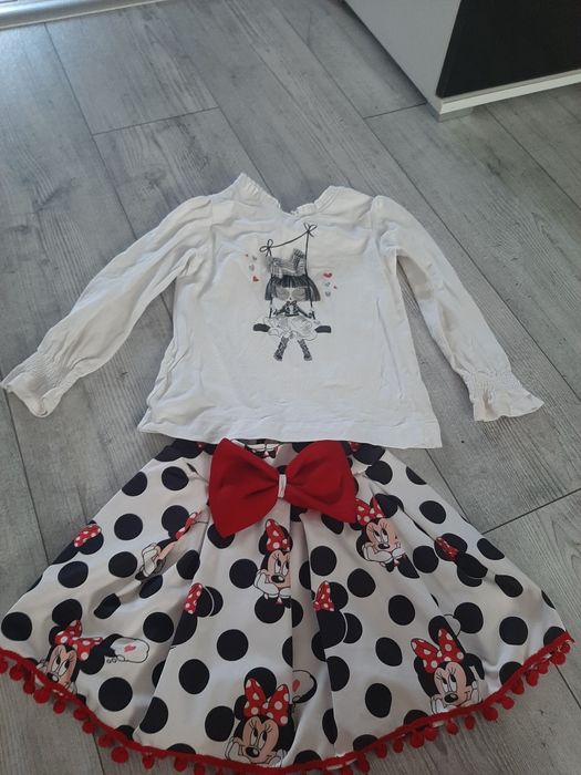 Zestaw spodniczka minnie bluzka mayoral 104