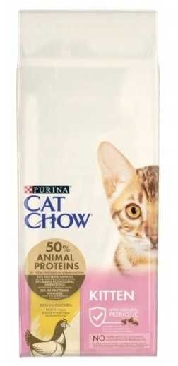 Sucha karma dla kociąt Purina Cat Chow kurczak 15 kg