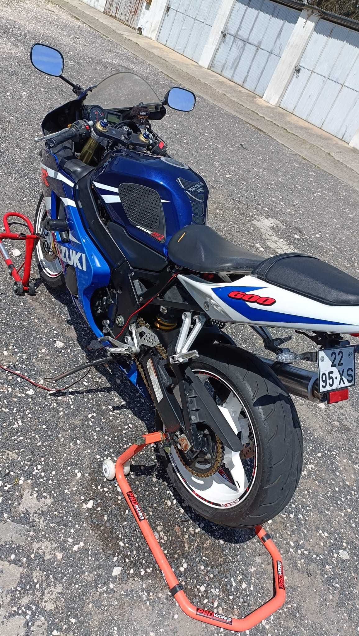 Suzuki GSXR600 K4, Carta A2 (25Kw/35Kw)