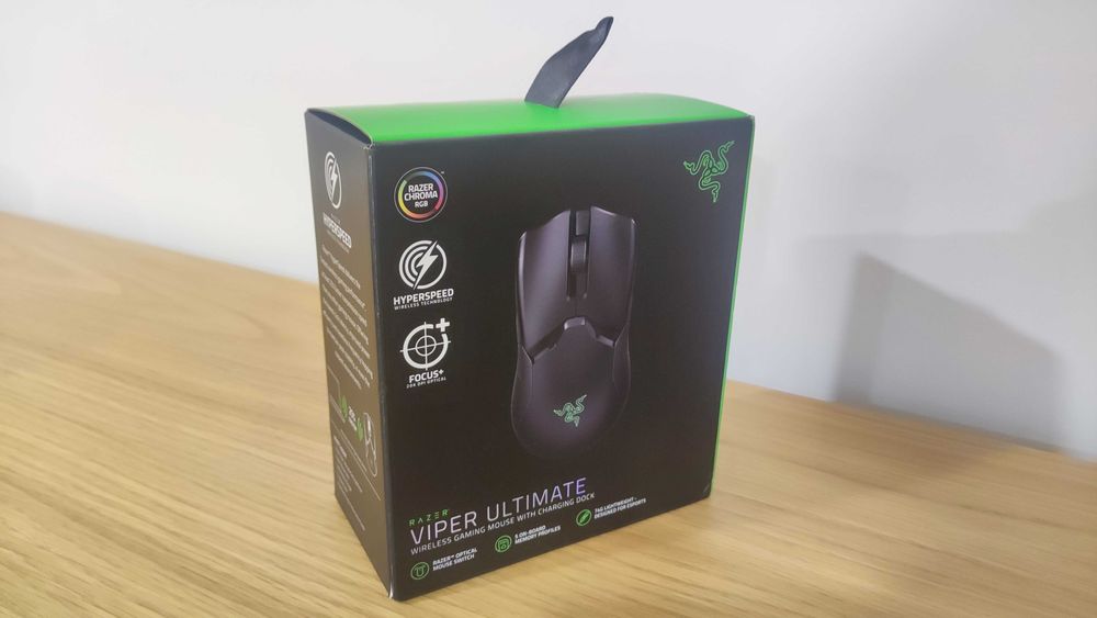 Razer Viper Ultimate Rato Gaming Sem Fios 20000 DPI, COM DOCK