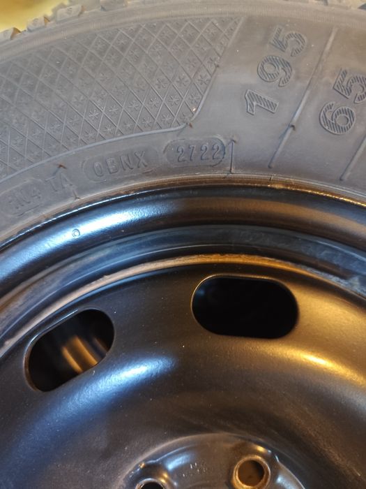 Koła Stalowe 15 Opony zimowe 5x 100