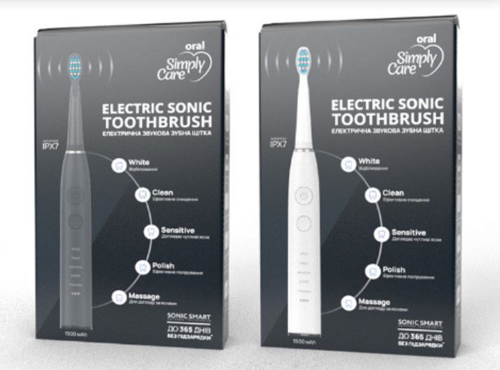 Електрична зубна щітка Сімплі Кеа