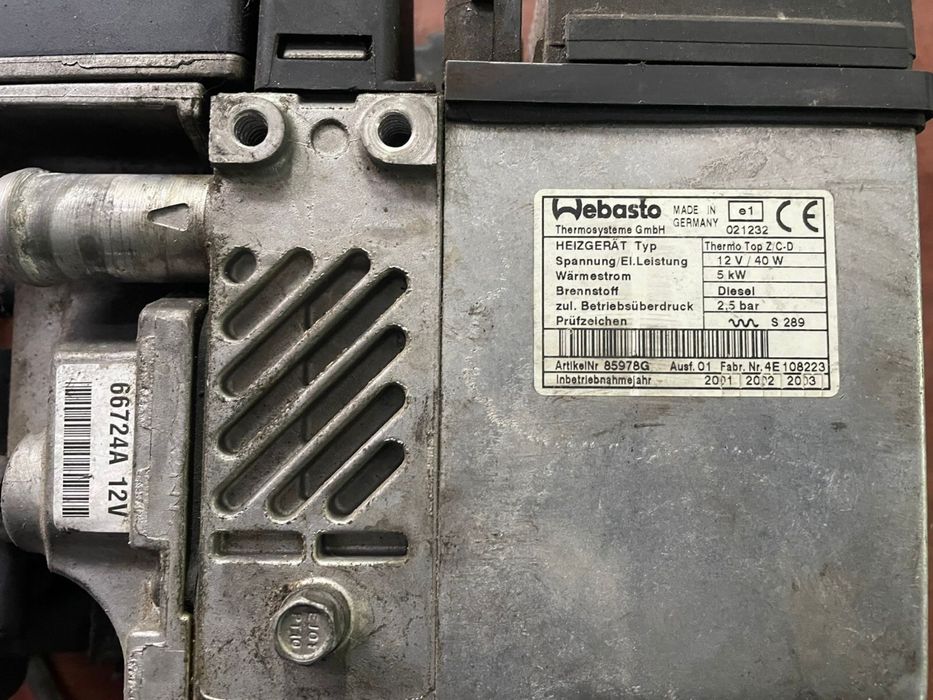 Автономка мокра Мл 163 Webasto