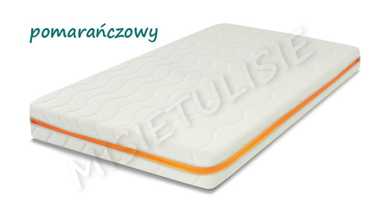 MATERAC do łóżeczka 120X60X10 z pokrowcem antyalergicznym