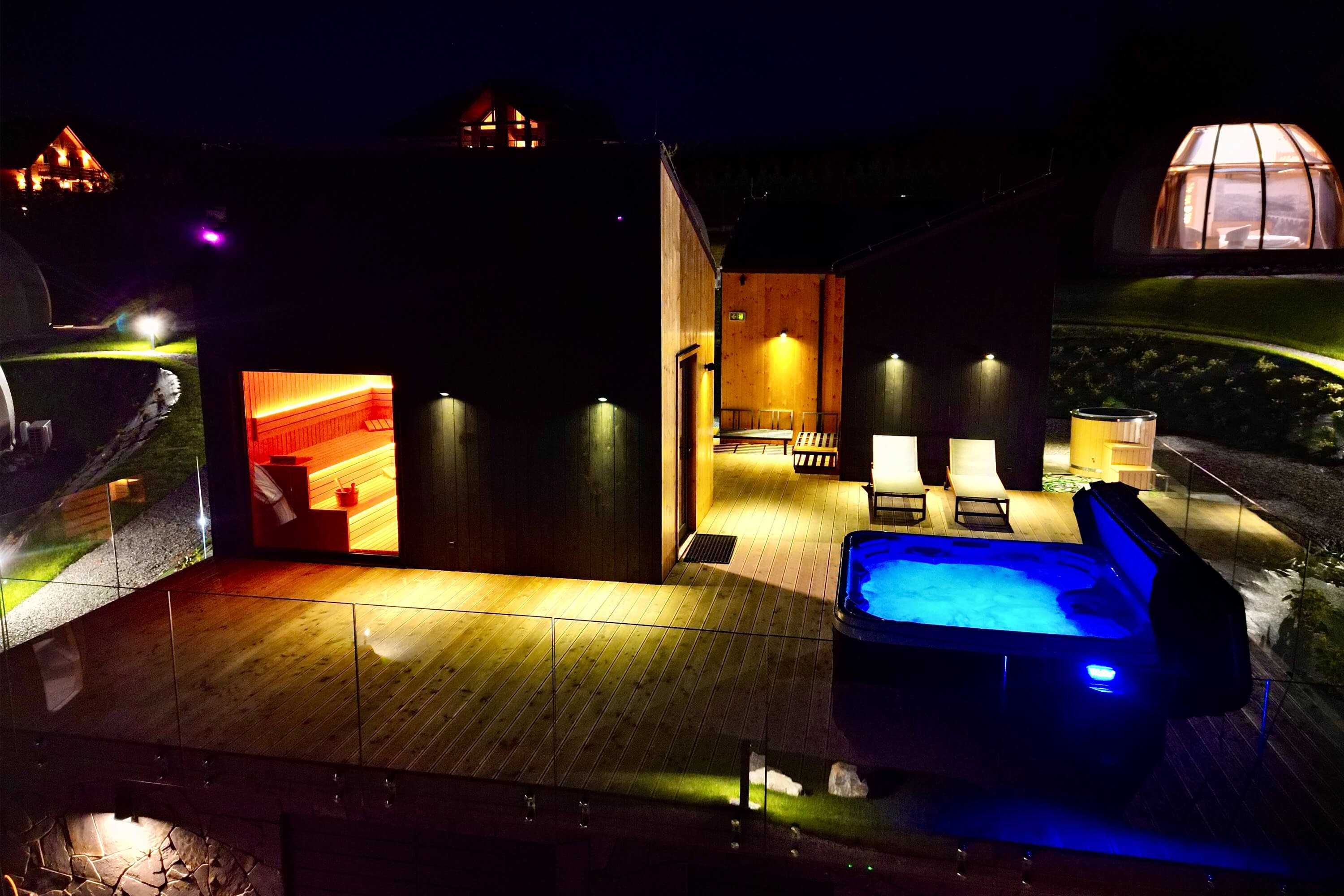 Wisła Glamping – luksusowe Glampy w górach, jacuzzi & sauna w cenie!