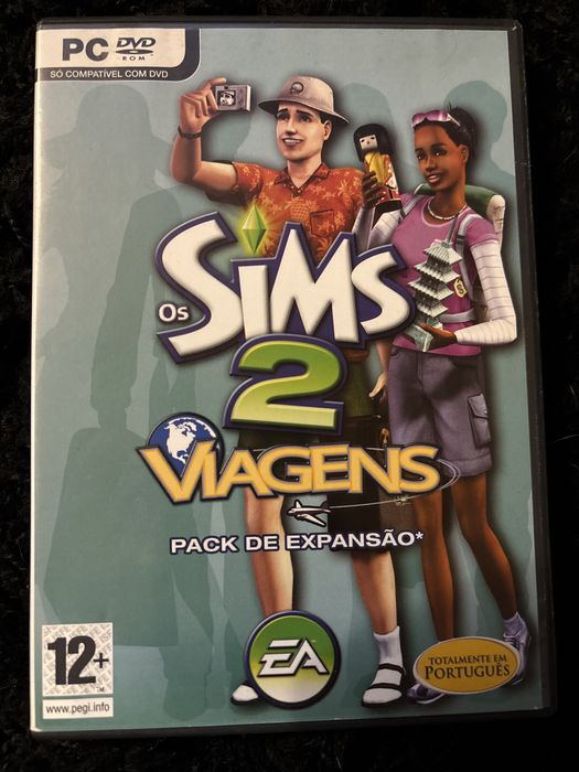 PACK 6 Jogos PC: “Os Sims 2 Deluxe” + “Viagens” + “Histórias” + “Negóc