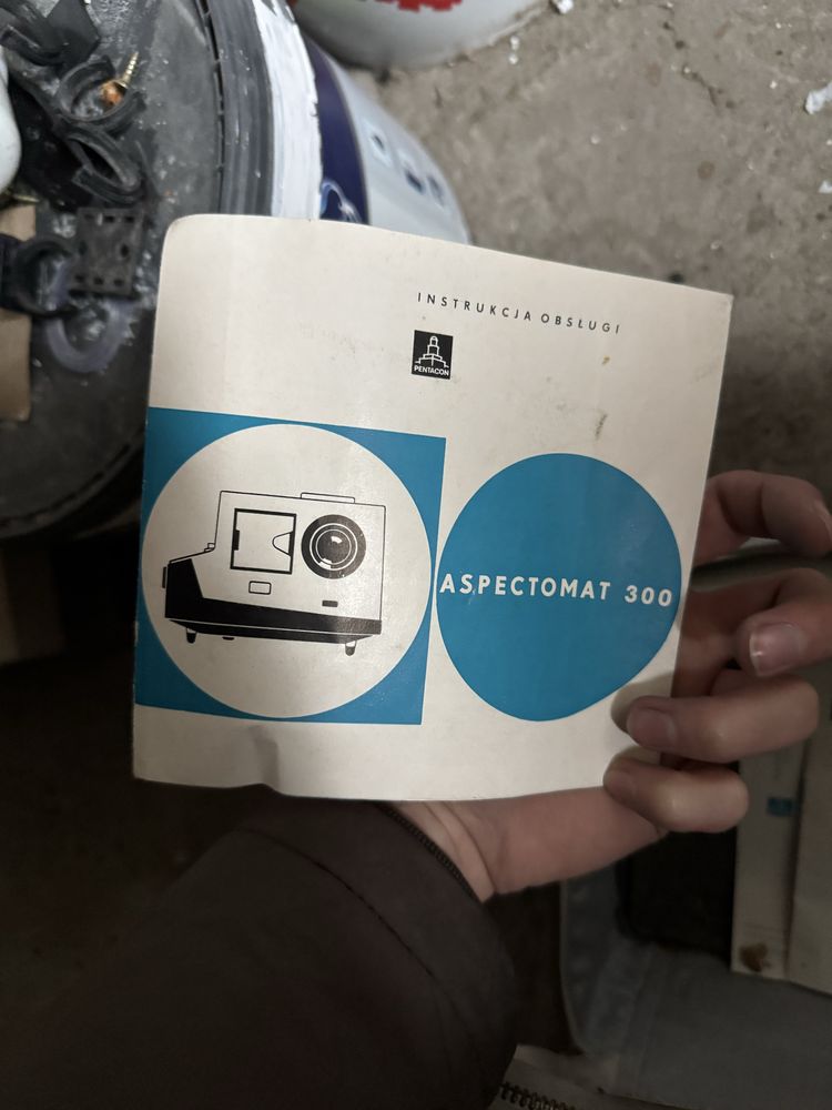 Projektor slajdów Aspectomat 300 Pentacon DDR – retro perełka!