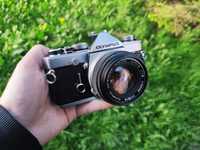 Плівковий фотоапарат Olympus OM-1/Zuiko f.1.8/50mm/ фотоаппарат