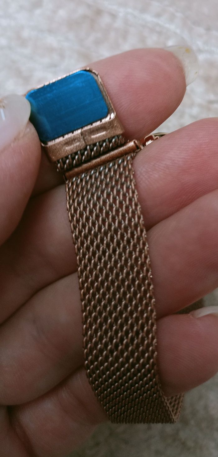 Zegarek magnetyczny z motywem gwieździstego nieba