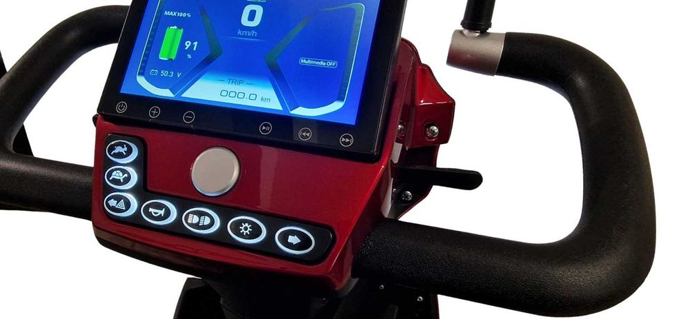 Nowy FASTI MED 4-kołowy pojazd elektryczny ułatwiający poruszanie