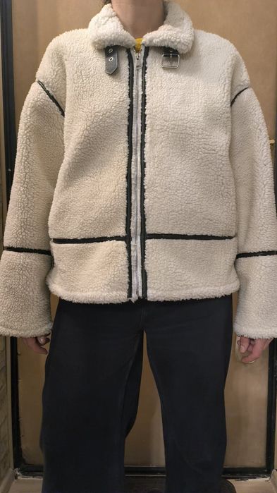 Дубленка, кутка-авіатор, еко шубка, як у Zara