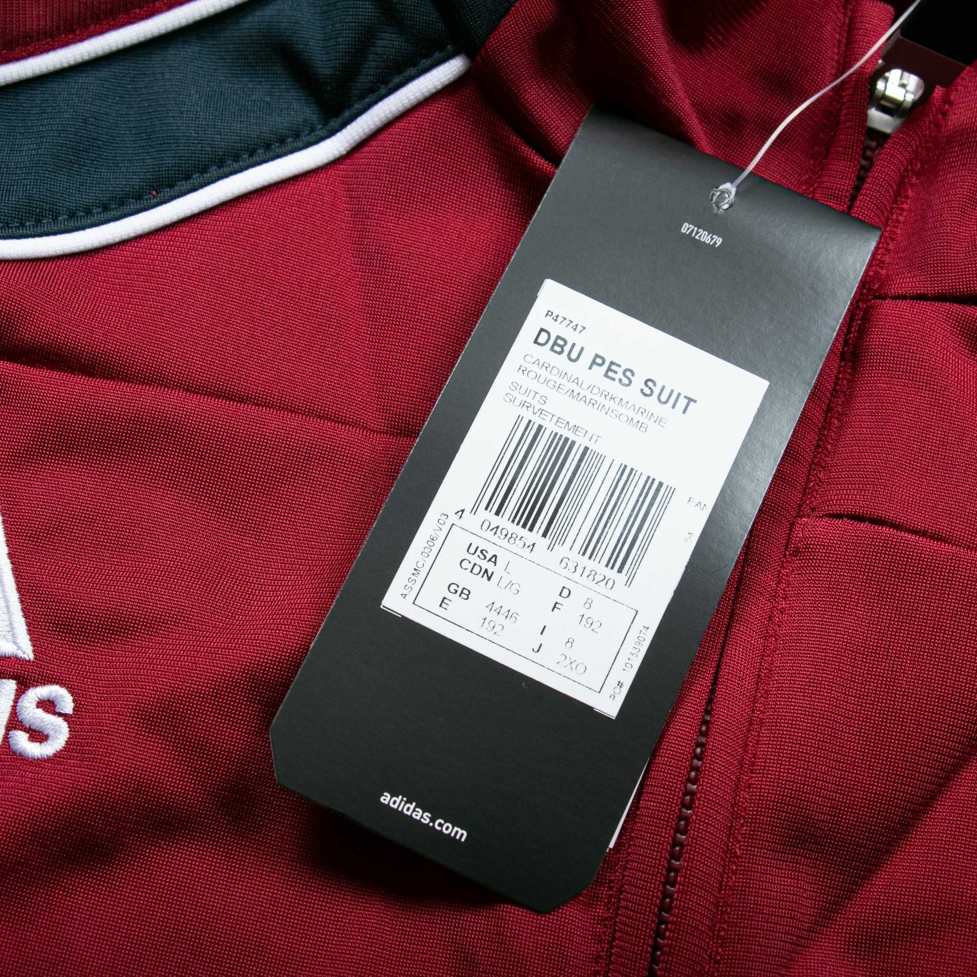 NOWA Adidas Dania bluza dresowa L 2010 burgund