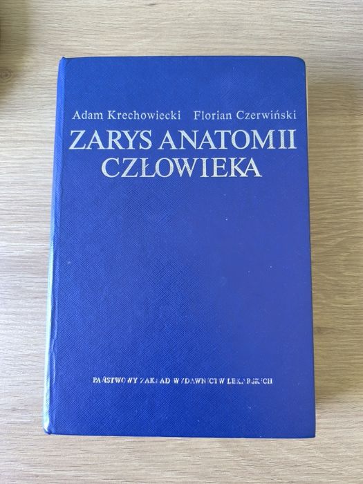 Zarys anatomii człowieka Krechowiecki medycyna