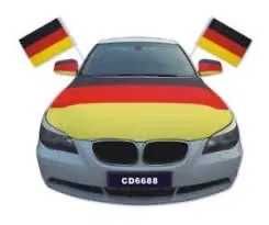 Набір для авто в стилі прапора Німеччини,