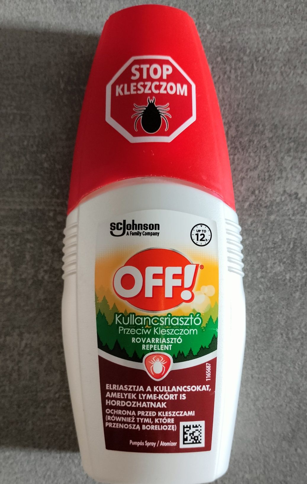 OFF! Atomizer na kleszcze i komary, 100 ml Data ważności 08.03.2025