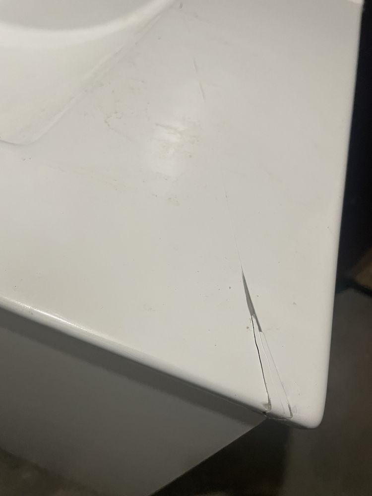 Movel lavatório WC Branco