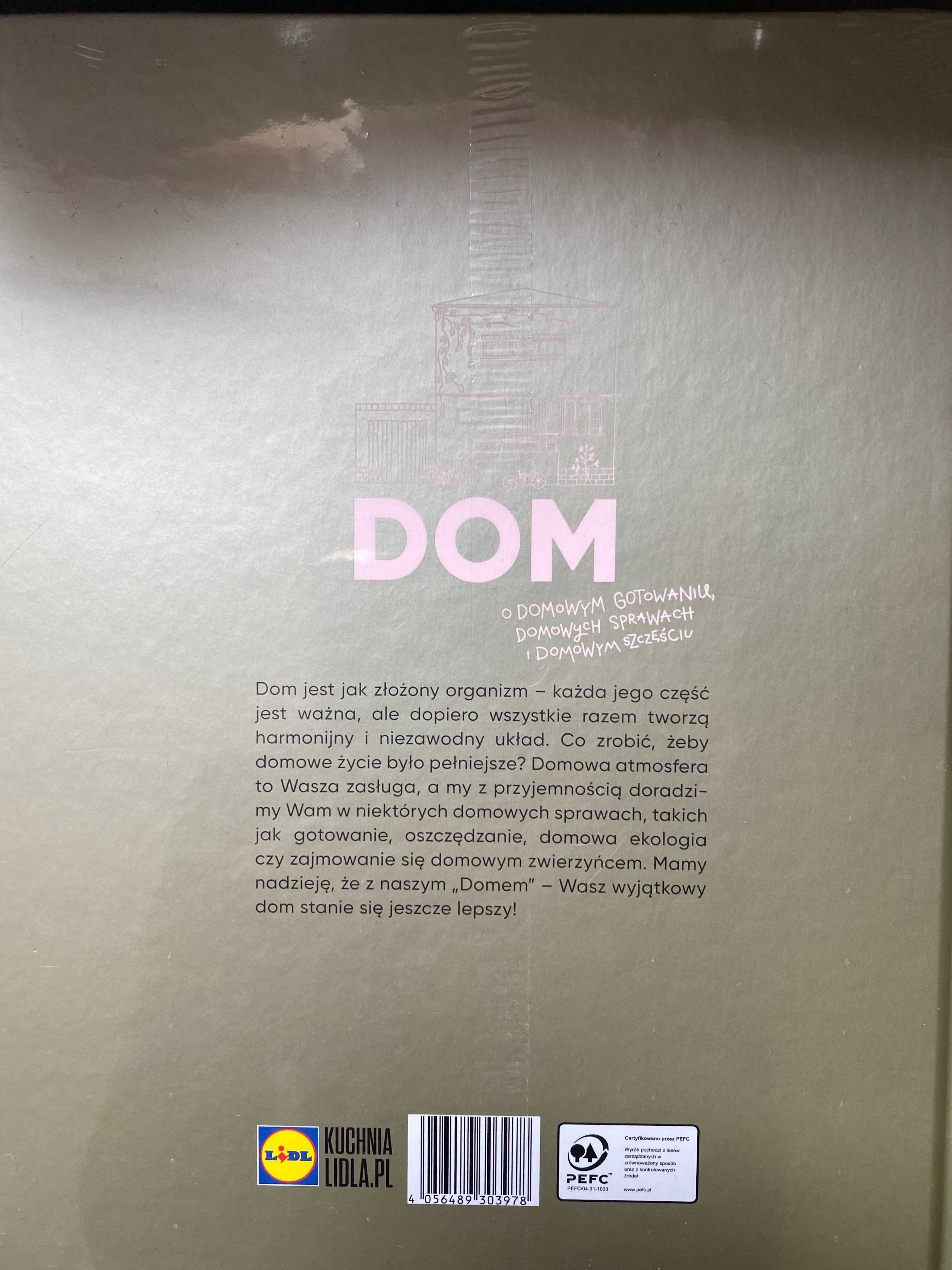 Książka "DOM" - o domowym gotowaniu - NOWA!