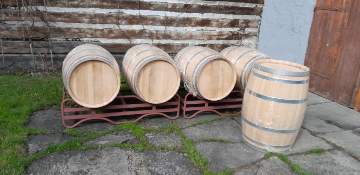 Beczki dębowe węgierskie 225l barrique beczka dębowa nowa