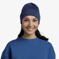 Buff Merino Heavyweight Beanie (Solid Night Blue) czapka