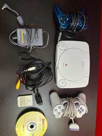 PlayStation one com jogos