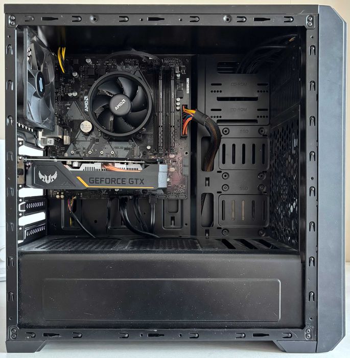 Gaming PC AMD Ryzen 5 3600+ASUS TUF GTX1650+ 16GB RAM DDR4+WIN 10pro