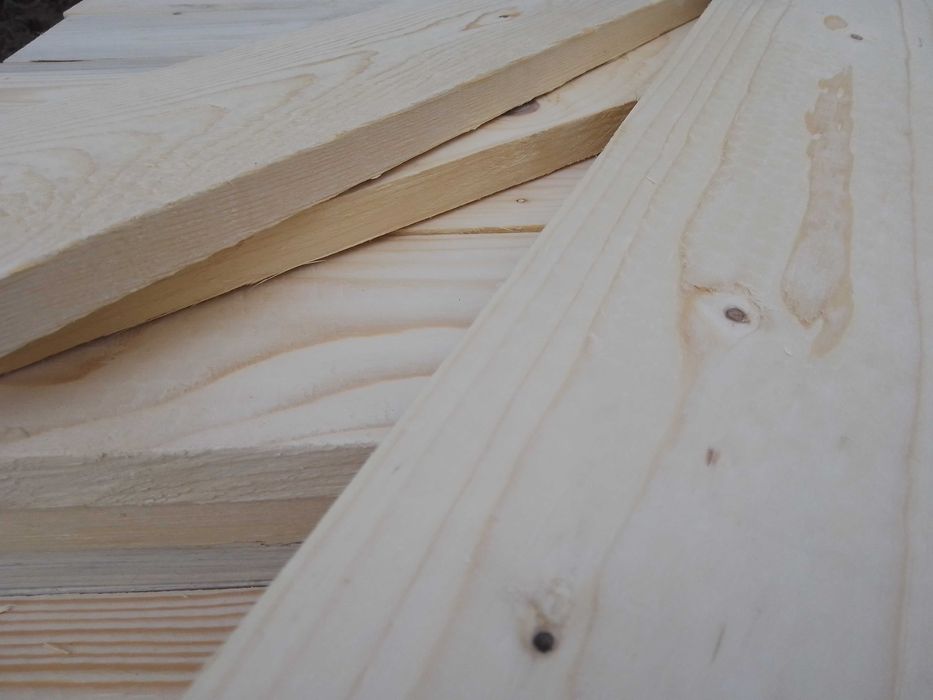 Drewniany blat świerkowy, heblowany