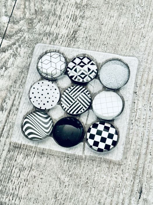 Zestaw 9 magnesów na lodówkę