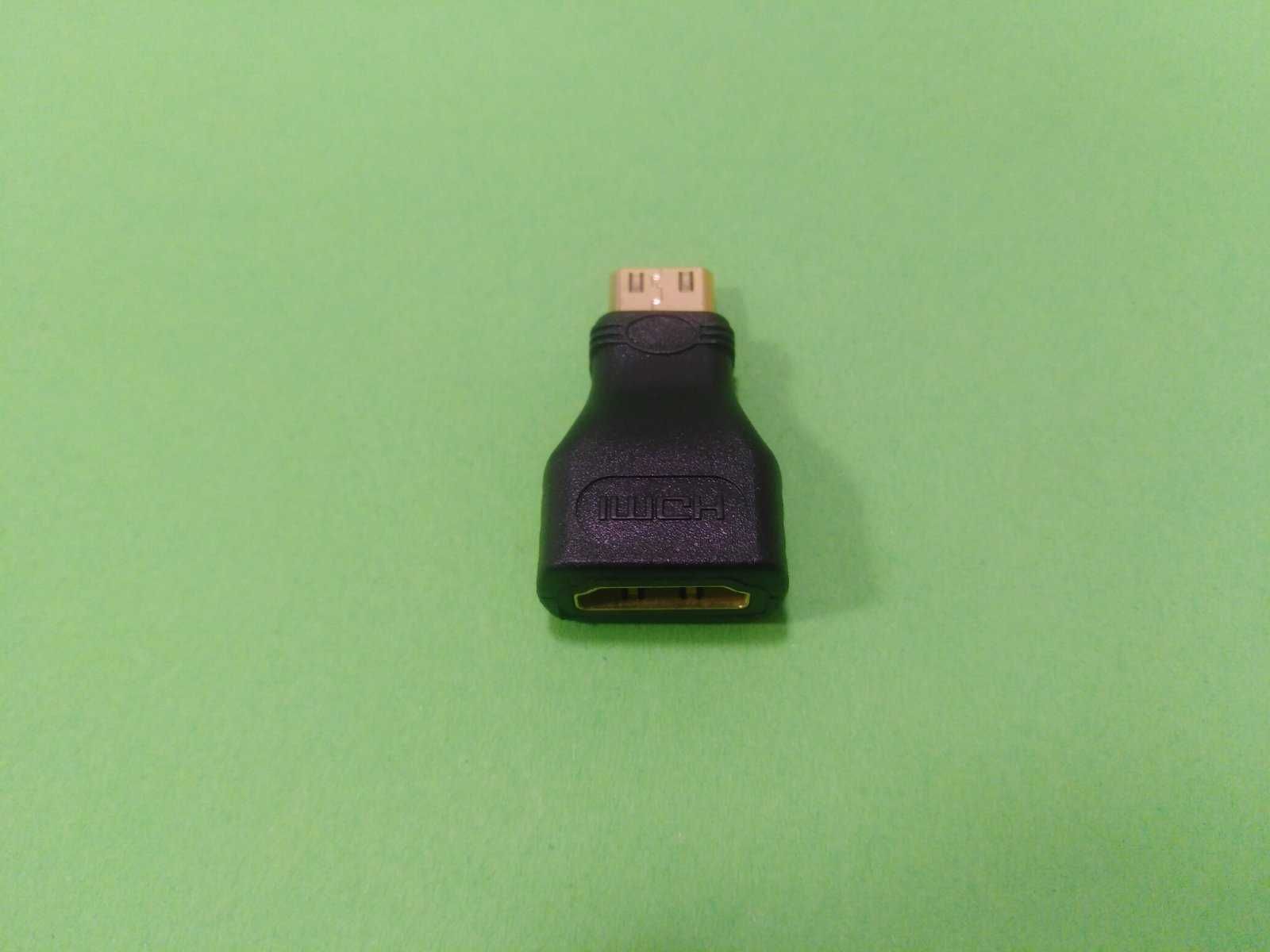 Перехідник HDMI M на HDMI mini F (1.4)