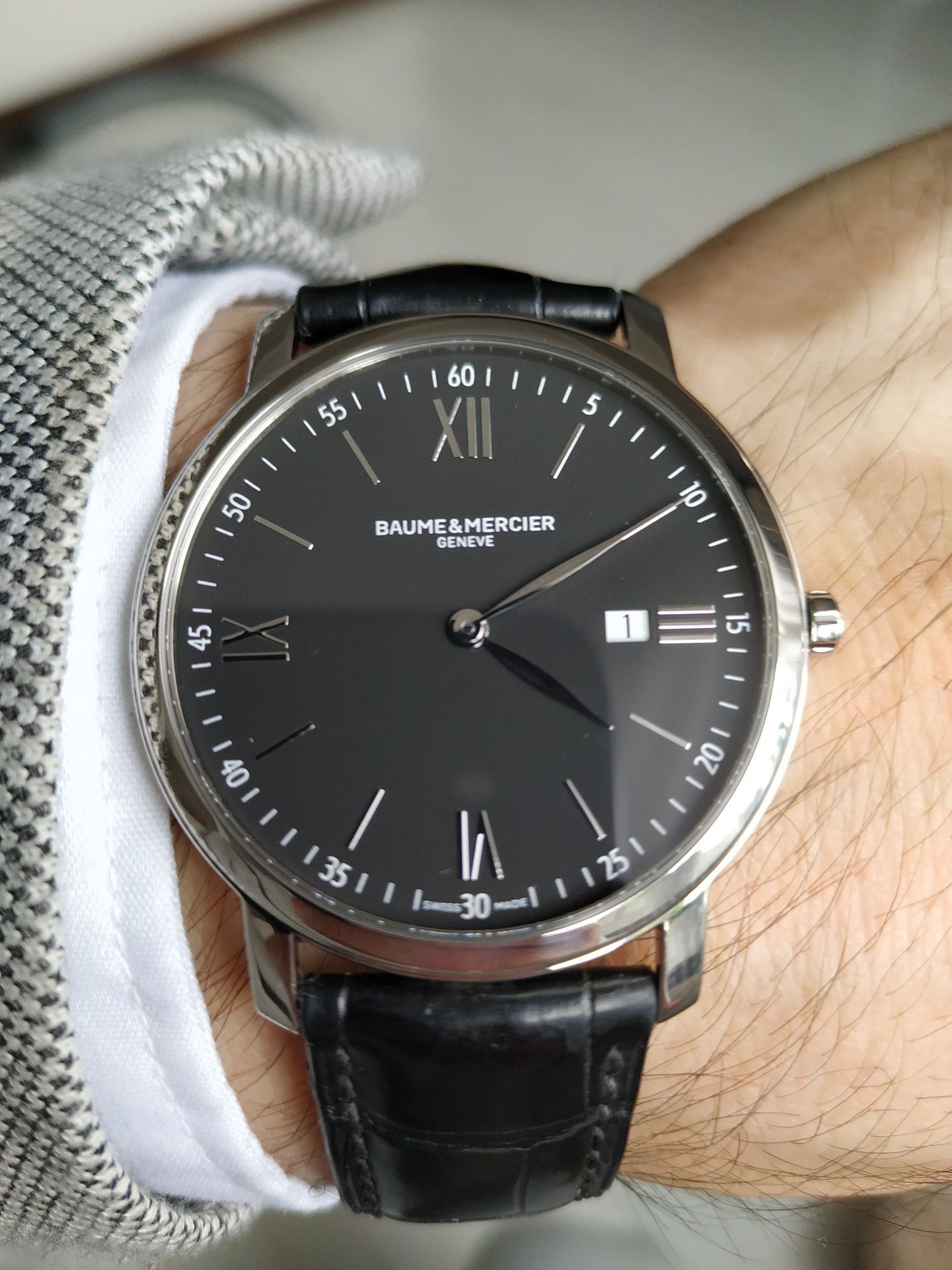 Oryginalny szwajcarski zegarek Baume & Mercier Classima- jak nowy!