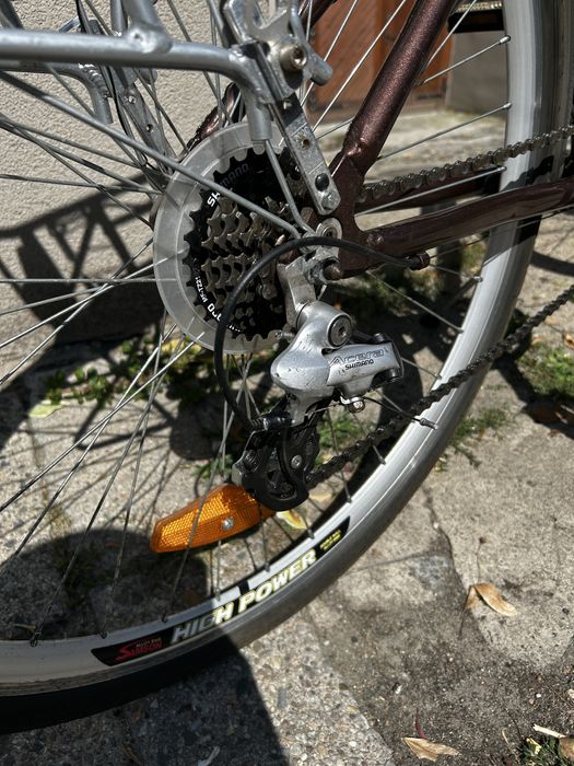 Rower trekkingowy miejski damka po serwisie koła 28