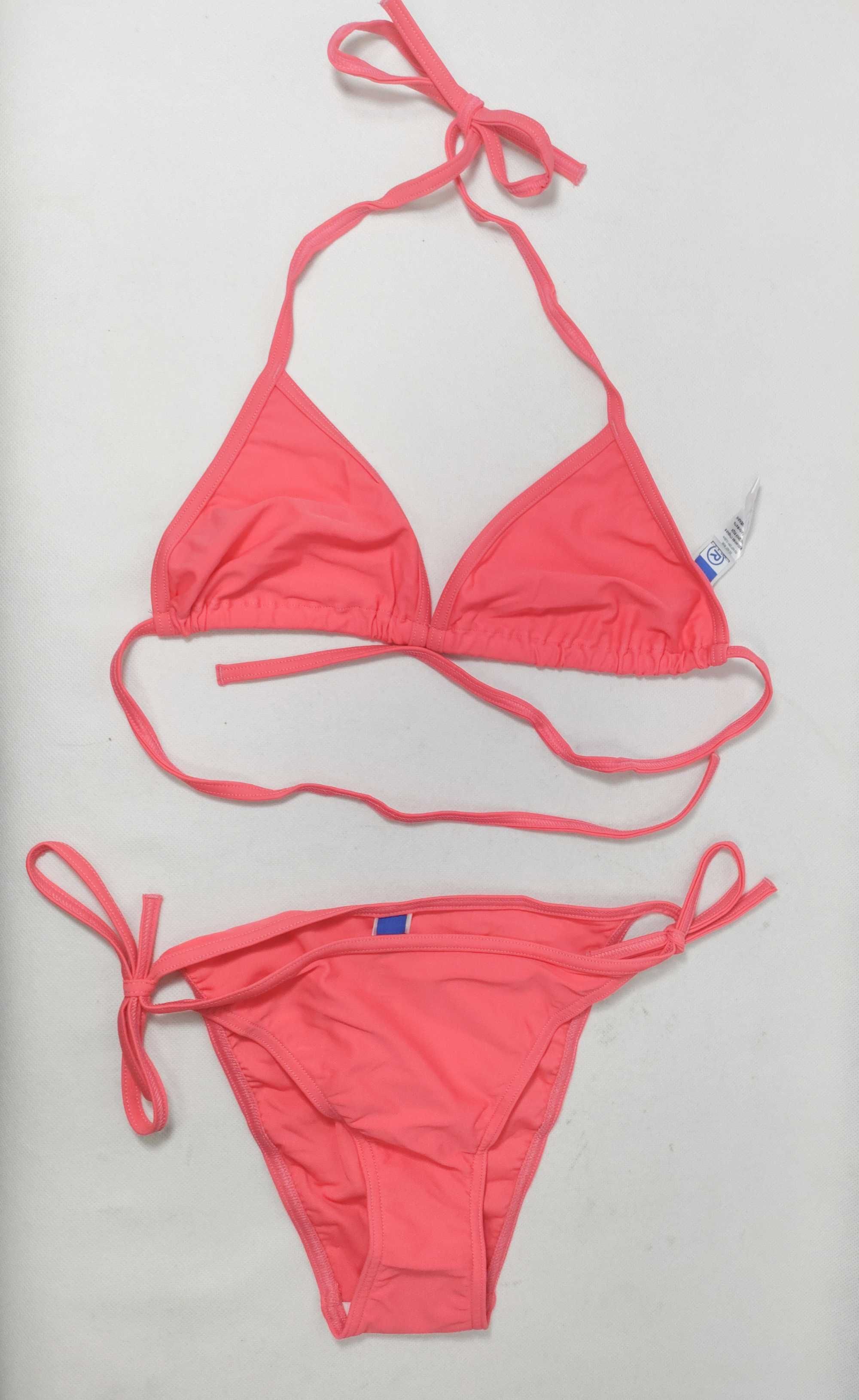 Strój dwuczęściowy nieusztywniany bikini różowy 38M ST0172