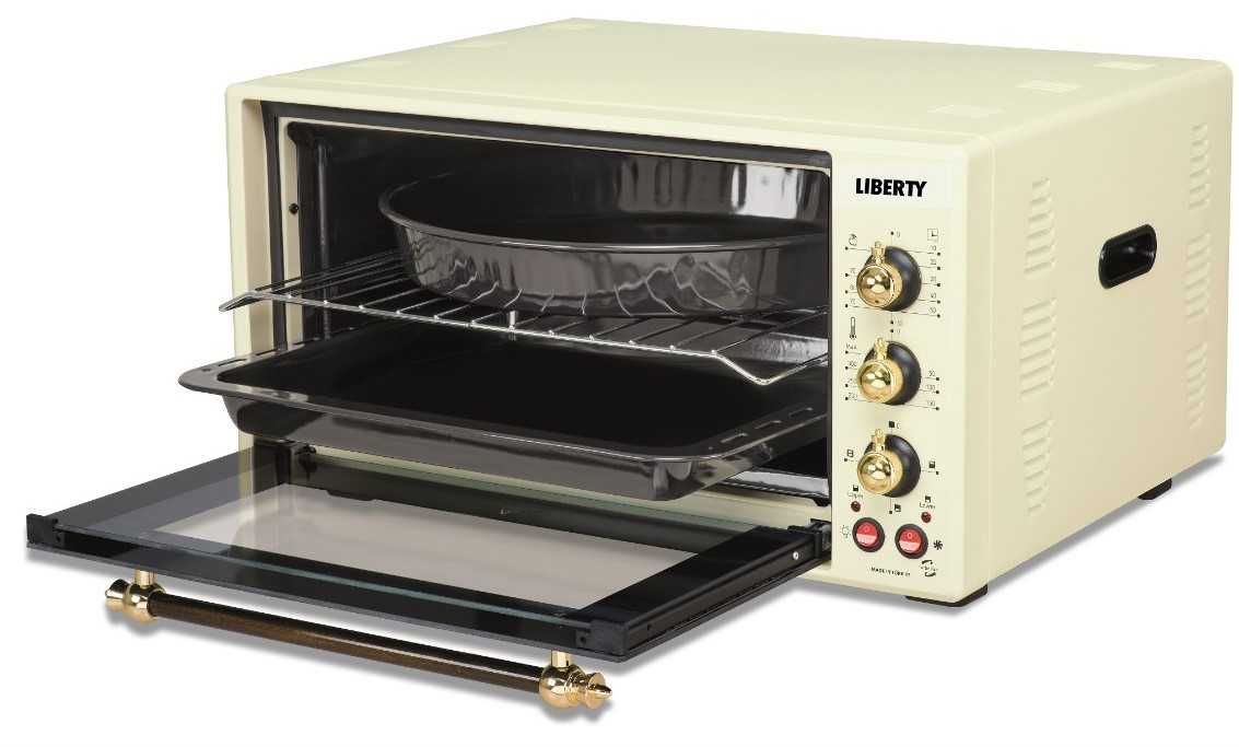Турецкая духовка настольная  Liberty T-260CAVR /60 л/конвекция/1,8 кВт